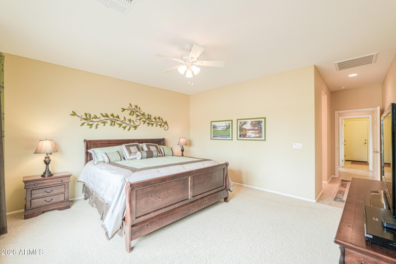 Spacious Primary bedroom
