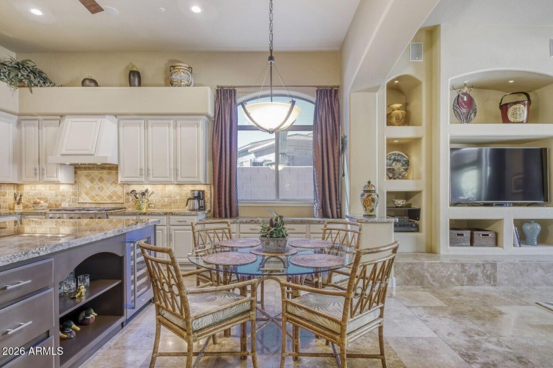 Breakfast Area Opens to Living Area