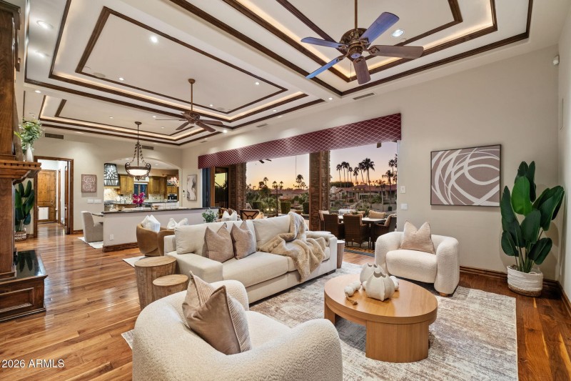 Great Room at Twilight