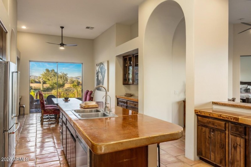 kitchen/formal dining