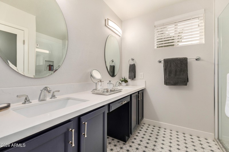 Updated primary bath