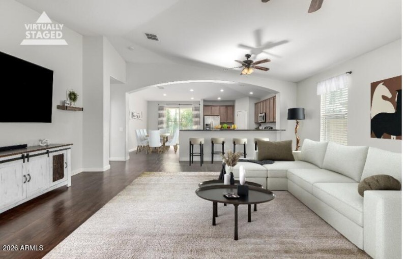 Spacious Family Room