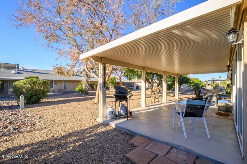 Extended Covered Patio