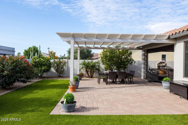 16375 W Whitton Ave Ext Patio from Turf