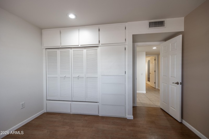 Large built in closets