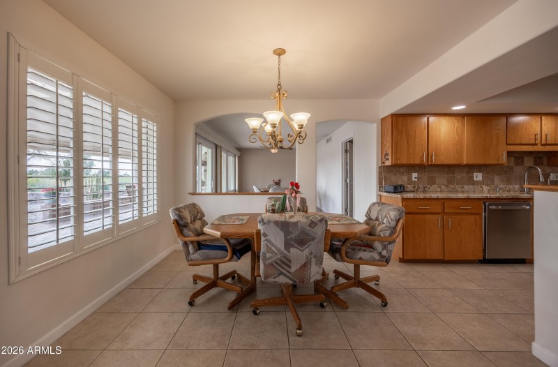 Plantation shutters on all windows