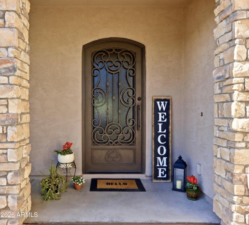 Hello Grand Iron Door