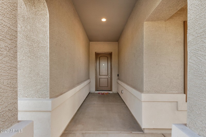 Entrance with Ring Door Bell