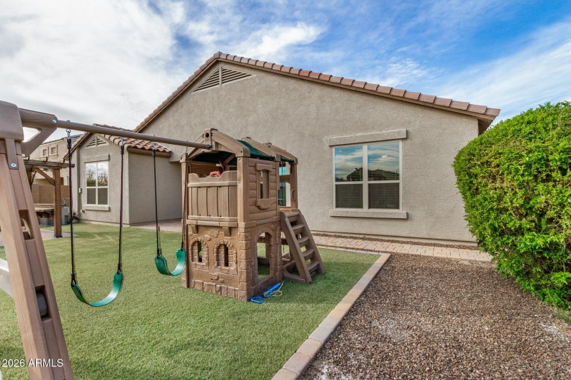 Playground Set included