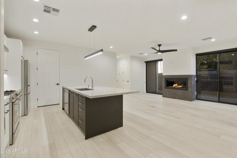 Unit A - Living Room