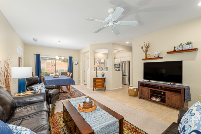 Great Room to Dining Area