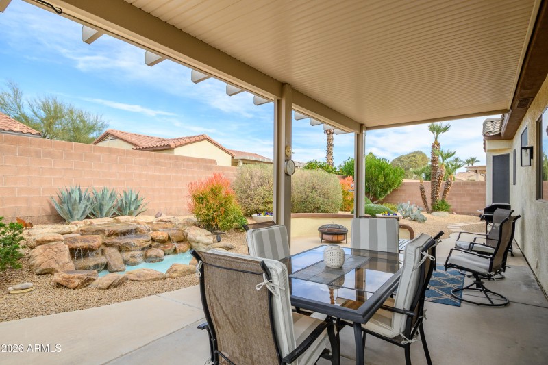 Extended Covered Patio