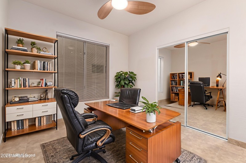 26-50Th - Bedroom 4 Staged Office