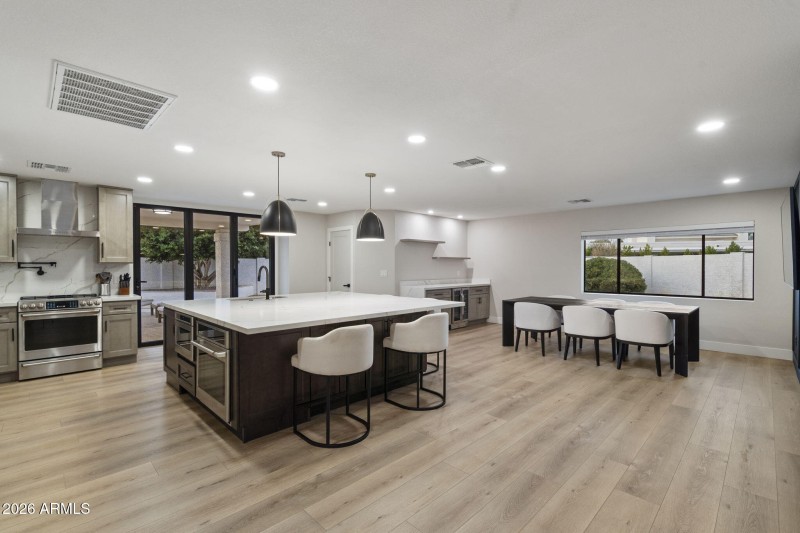 Spacious Kitchen & Dining