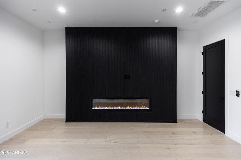 Upstairs Bedroom 1 Fireplace