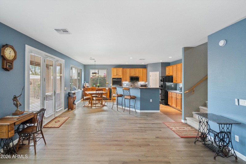 16-Family Room to Kitchen