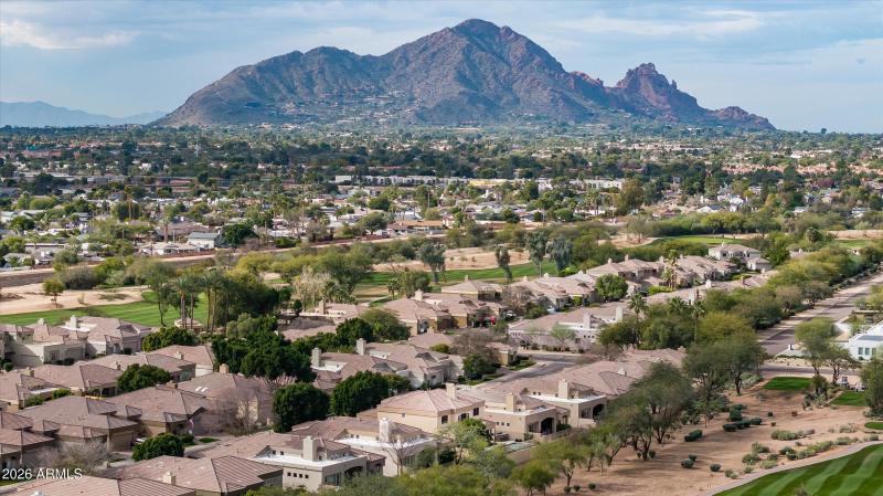 Aerial community view