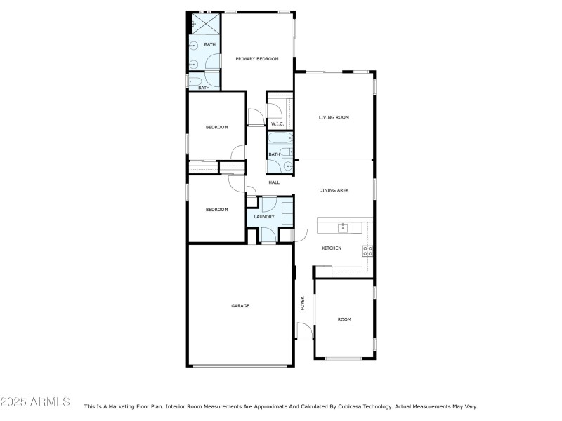 Floorplan - 5143 S. Quantum Way, Mesa AZ