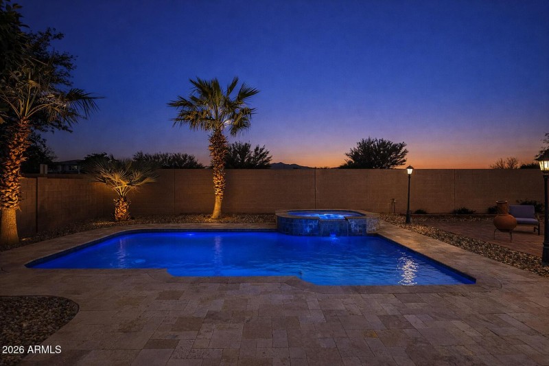 18248 W Montecito pool twilight