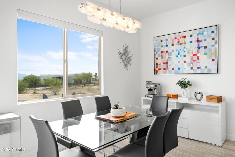 Dining with views of Four Peaks