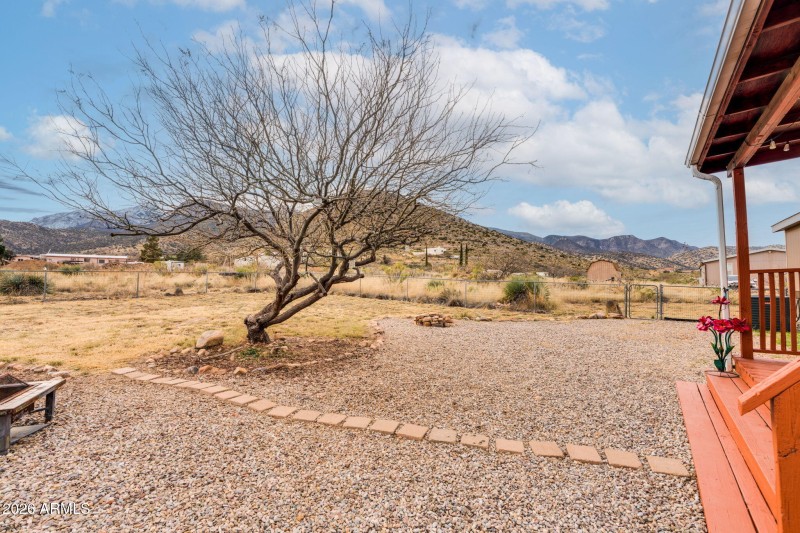Backyard w/ Mountain views