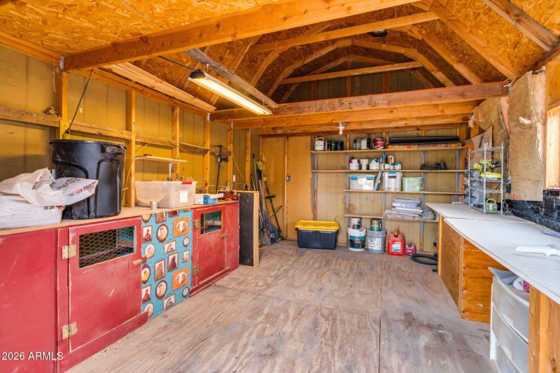 Lofted workshop/Shed