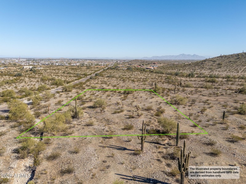 12011 W Mountain Shadows UAS - UAS View
