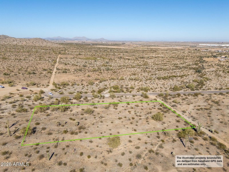 12011 W Mountain Shadows UAS - UAS View