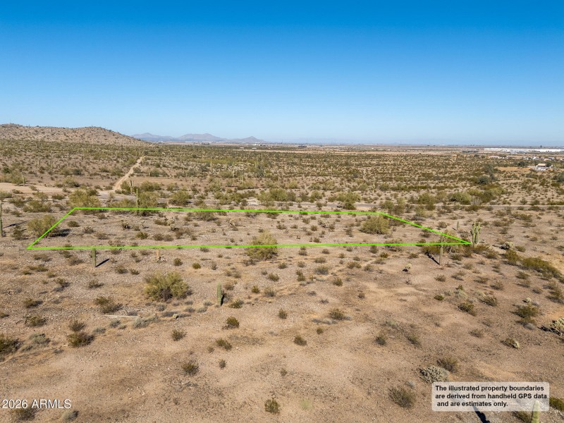 12011 W Mountain Shadows UAS - UAS View