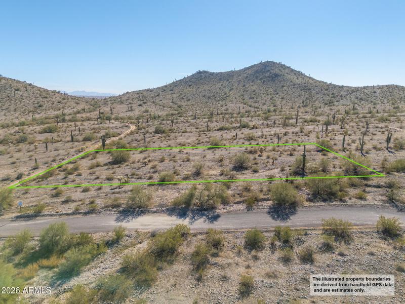 12011 W Mountain Shadows UAS - UAS View