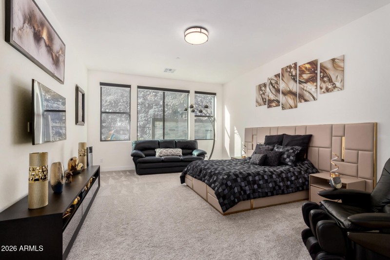 Master Bedroom Furnished