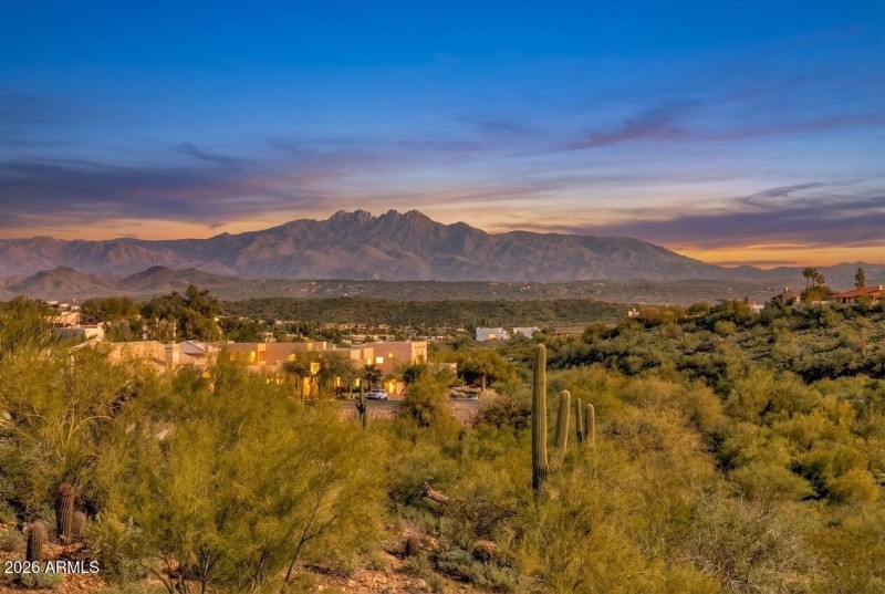 086_Four Peaks Mountain Sunset