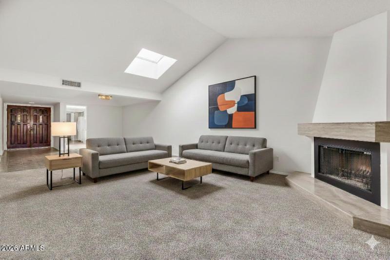 Living Room 2 Virtually Staged