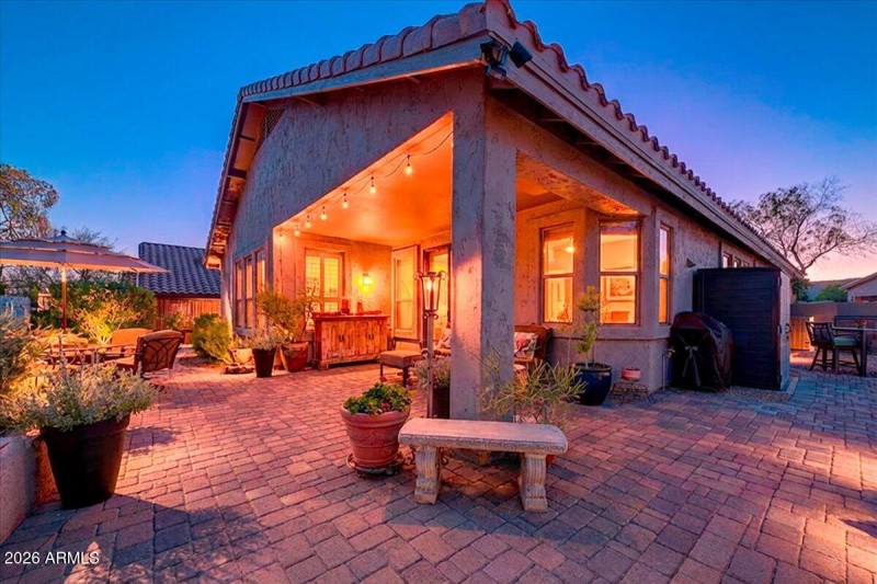 29-Twilight Backyard