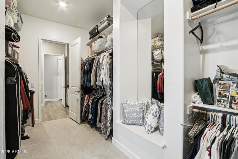 Owners Suite Walk-in Closet