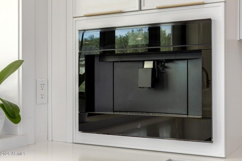 Built-in Espresso Machine!