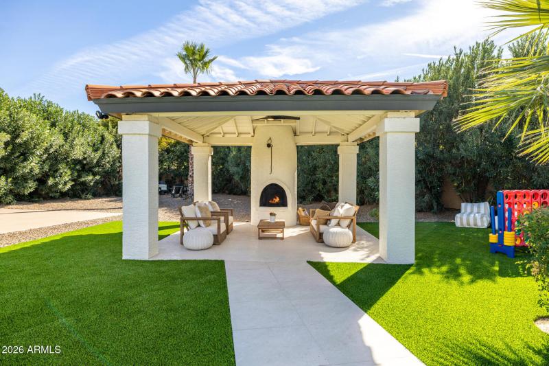 Ramada with Fireplace