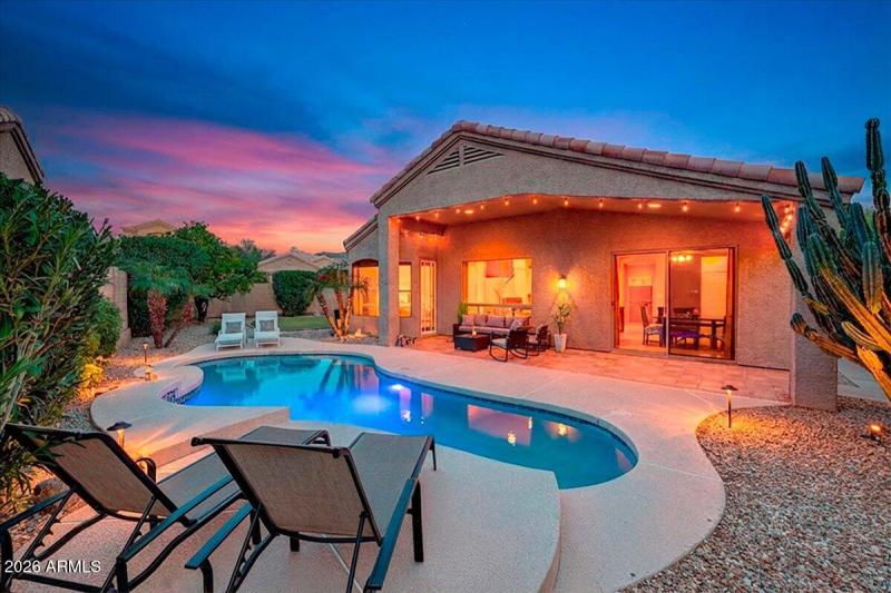 Pool & Covered Back Patio