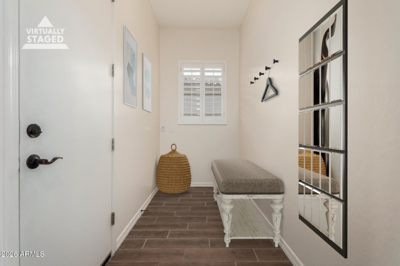 Mud Room Staged
