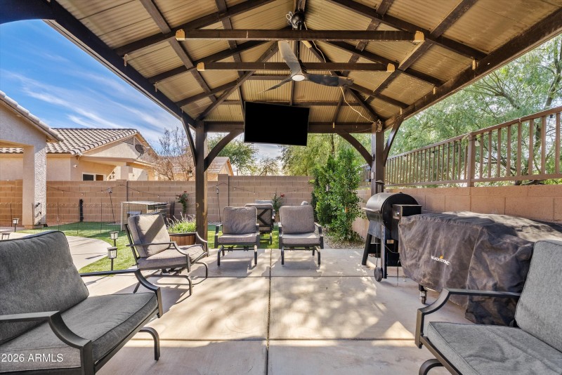 Custome backyard and pergola
