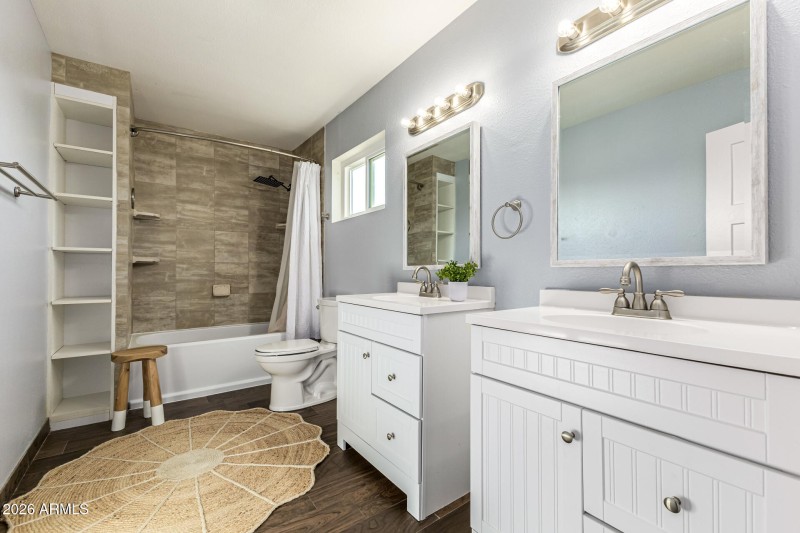 Master Bathroom Tub & Vanity