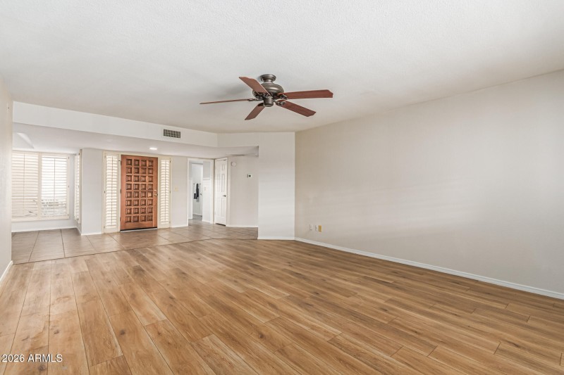 Living room to entry