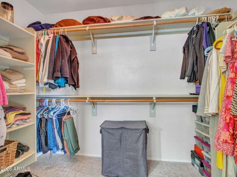 Walk-In Closet Storage