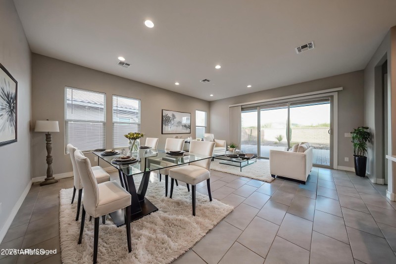 Virtually Staged Great Room