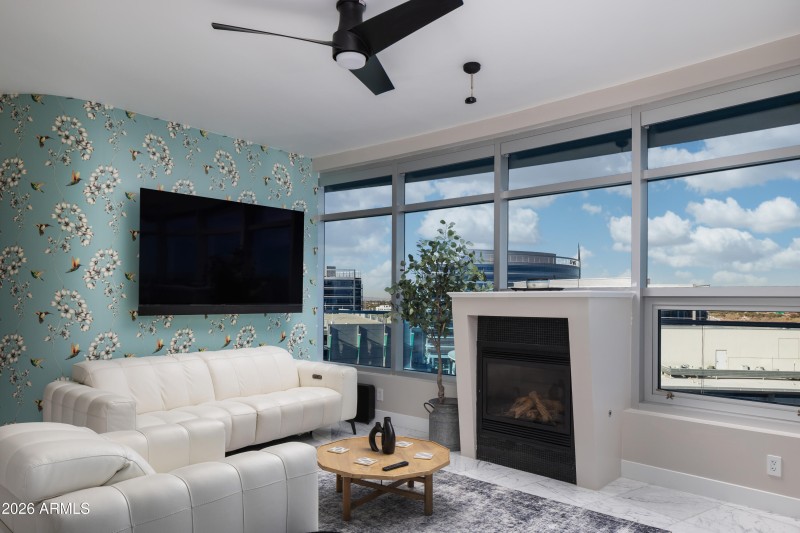 Living Room Fireplace