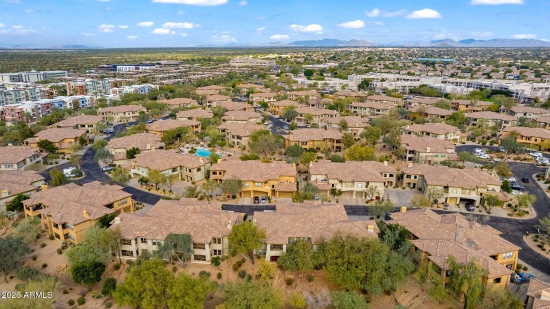 Home Overlooking Desert Wash