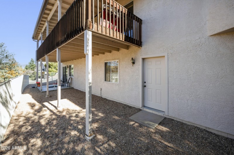 Downstairs outside entrance