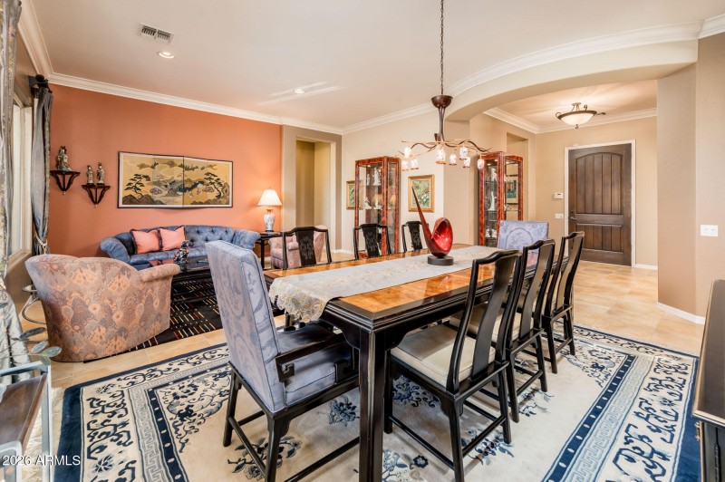 Dining Area Open to Living Space