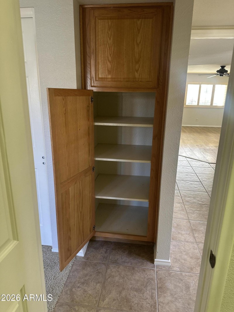 2nd linen closet in hall