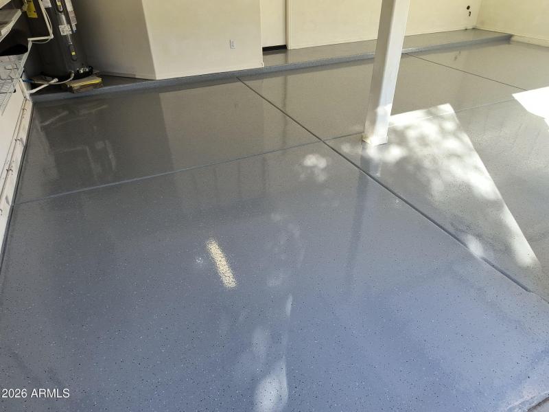 Fresh Epoxy in Garage!!